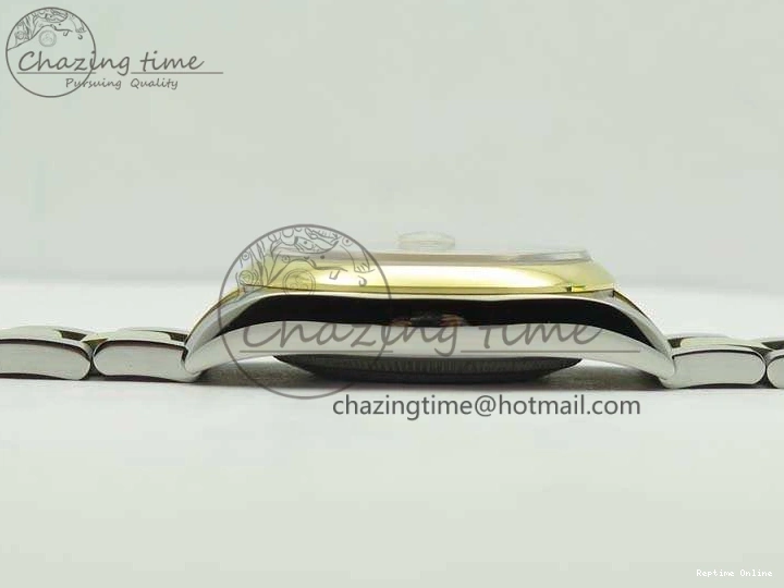 0404 Reliable Datejust 116234 36mm DJF 1:1 Best Edition Black Com Diam Dial On SS YG Oyster Bracelet SA3135 V 3487